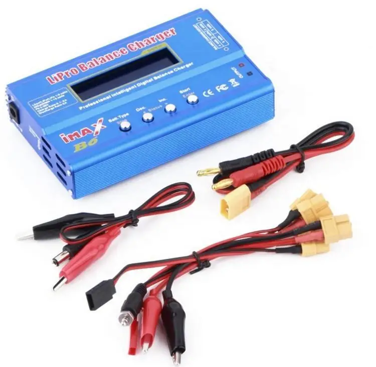 Hot Sale 80W Battery Charger Lipo NiMh Li-ion Ni-Cd Digital RC IMAX B6 Lipro Balance Charge