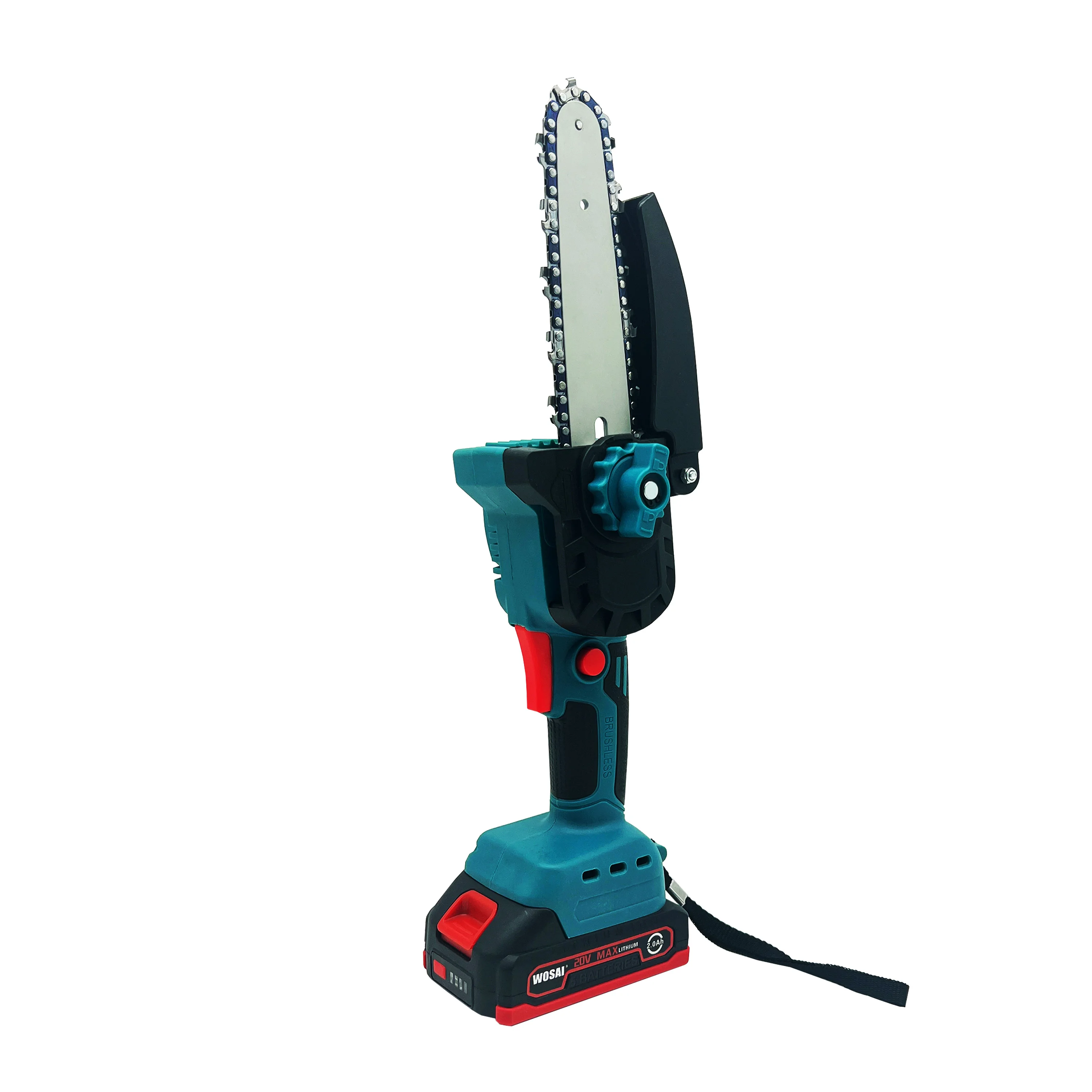 WOSAI CHINA 20V 2.6M Reach Pole Chainsaw Brushless Cordless Lithium Battery Garden Tool Chainsaw