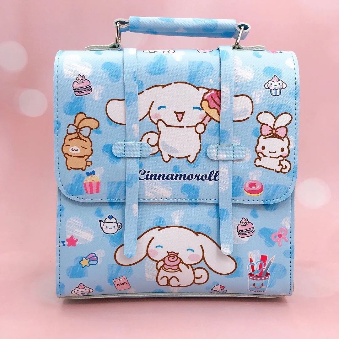 Новое поступление рюкзаки из искусственной кожи Kuromi My Melody KT сумки через плечо с пряжкой японский кавайный Детский рюкзак
