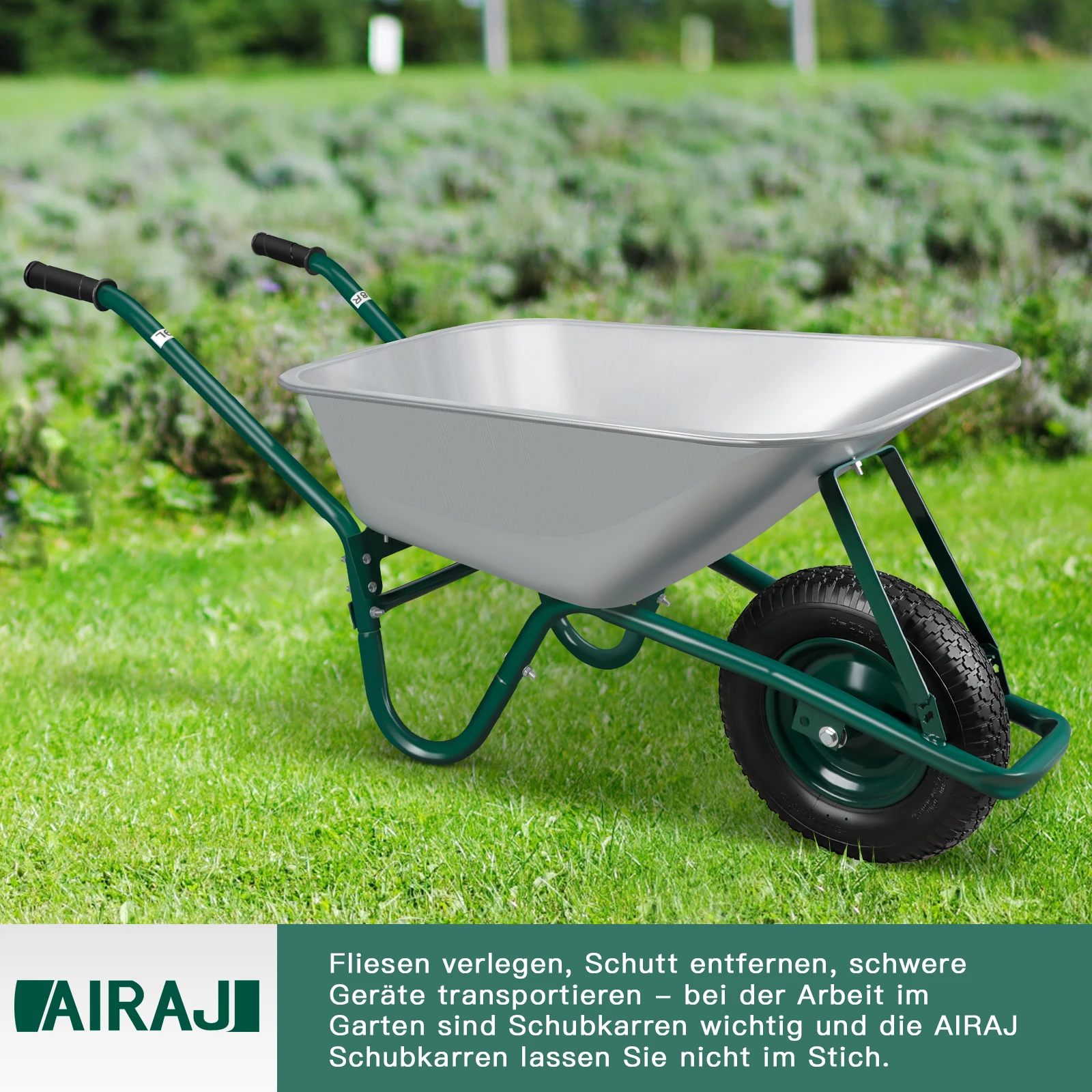 Heavy Duty Metal Carretilla Wheel barrow Wheelbarrow for Construction Industrial Garden