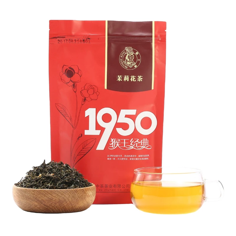 HN25 best cheap price 100g Chinese tea Hot sale Premium High quality 1950 Jasmine green tea