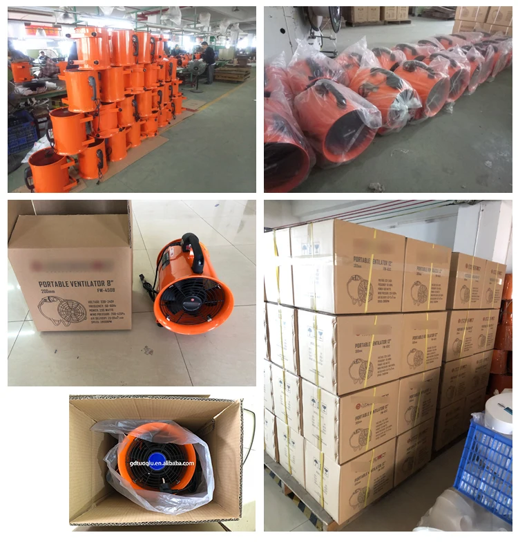 Best Quality Strong Power Floor Drum Blower Industrial Fan Tunnel Mine Axial Flow Extractor Fan For Workshop