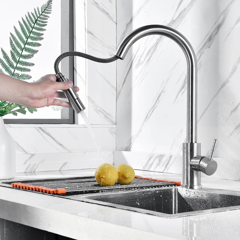 Deck-mounted touch sensor thermostat faucet hot and cold kitchen sink faucet sanitary ware kitchen faucet