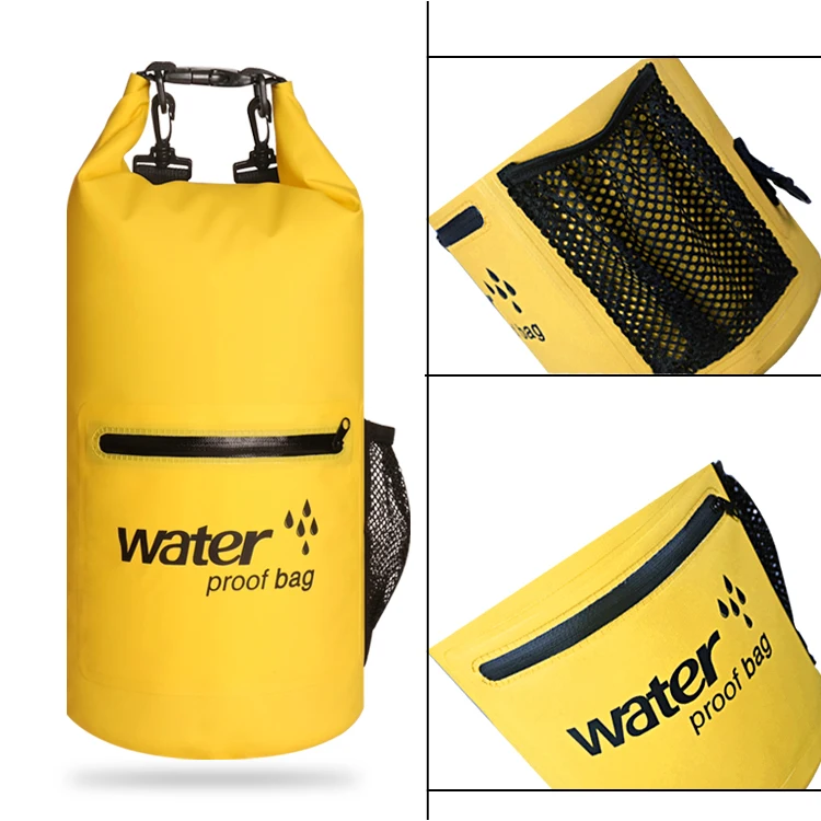 Hot Selling durable waterproof bag dry bag shoulder bag  for Camping Canoeing Fishing Hunting Travelling