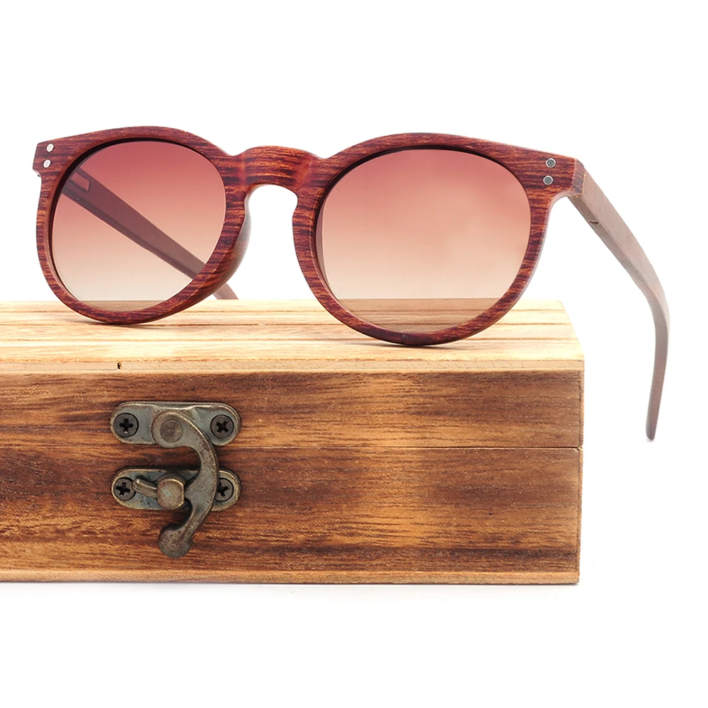 Best selling sunglasses in summer 100% natural bamboo promotion recyclable sun glasses