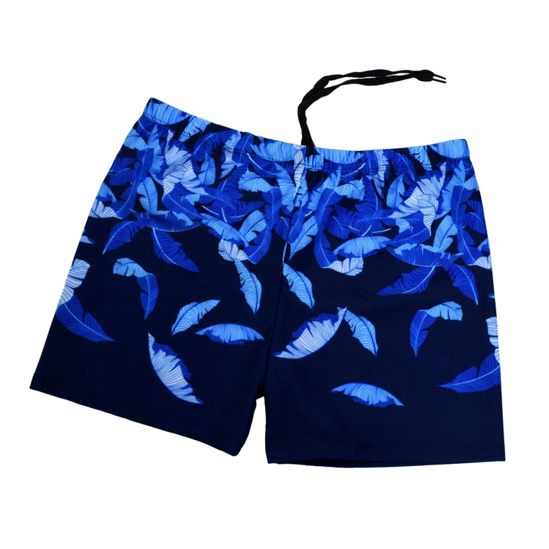 Factory outlet Custom Quick Dry Fashion colorful Casual Printed Swimwear elastic waist drawstring beach wear shorts for men