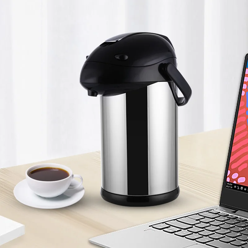 Термодиспенсер для кофе объемом 101 унций-изолированный кофейник с воздушным насосом-12 -24 часа согревающий/холодный графин из нержавеющей стали