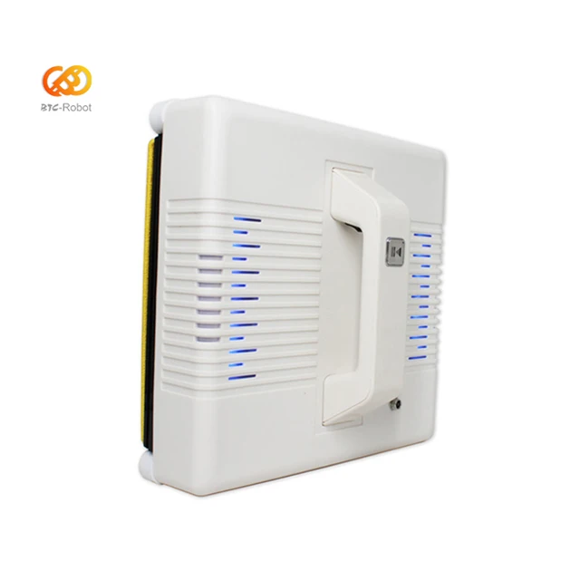 Water Spray Smart Route Anti-Falling Window Cleaner Robot for Glass Cleaning