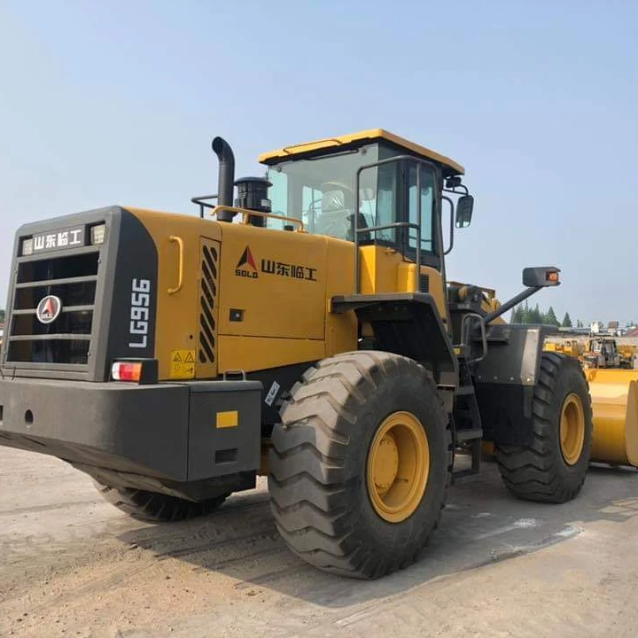 China made SDLG wheel loader used SDLG 956 loader SDLG LG956L  with cat C6121 engine
