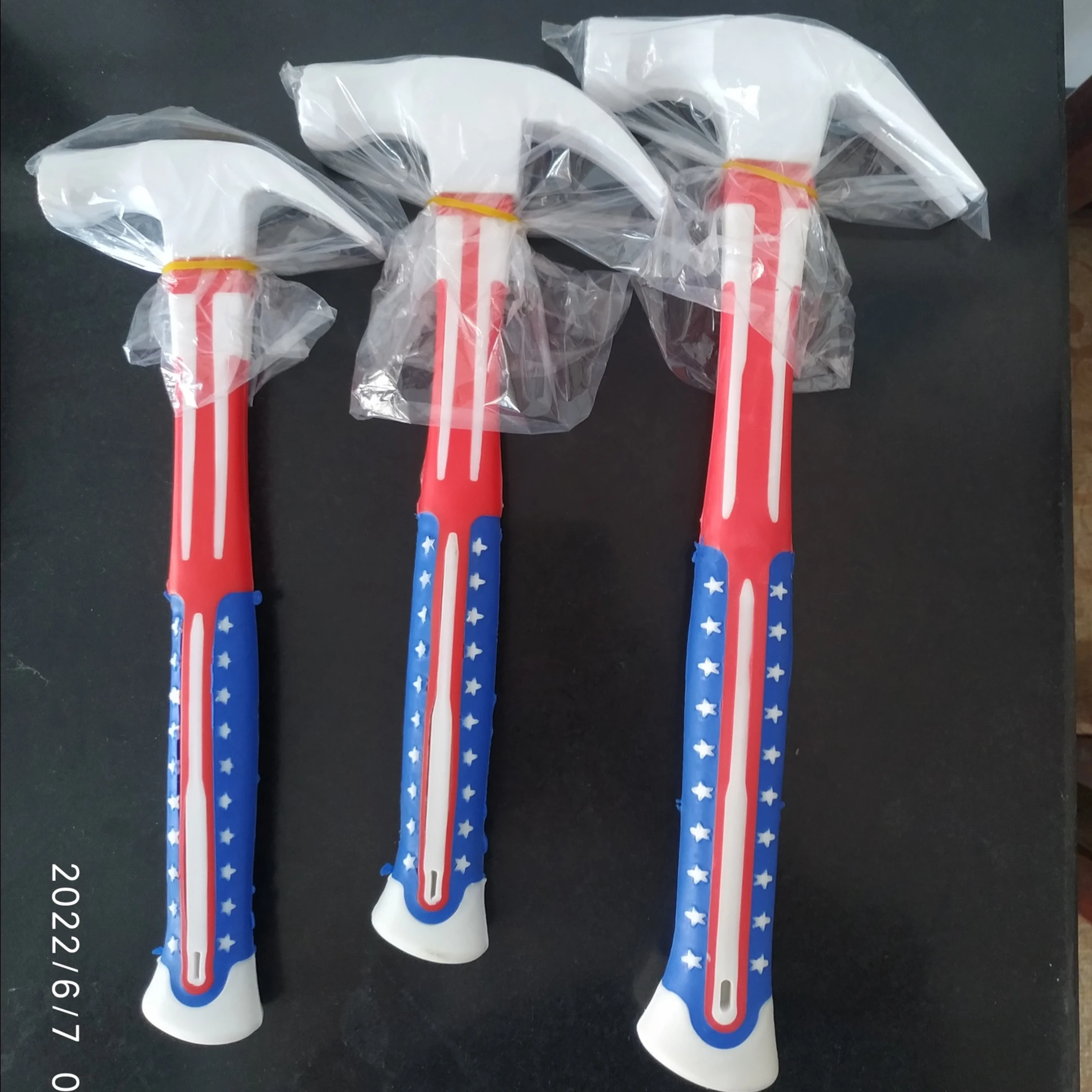 Professional Carbon Steel Hand Tool Fiberglass Handle Claw Hammer