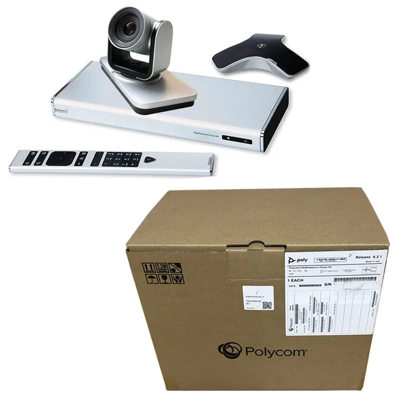 Оригинальная поли система видеоконференций RealPresence Polycom Group310 в наличии