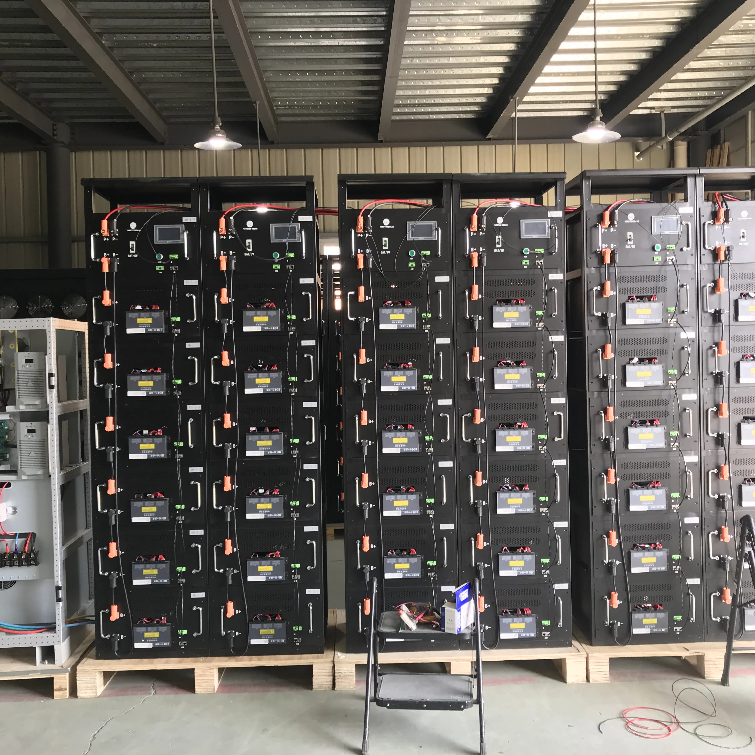 High Voltage 384V 100ah lithium ion battery pack for solar system 40kw with BMS RS485 384V 200AH 80KW battery