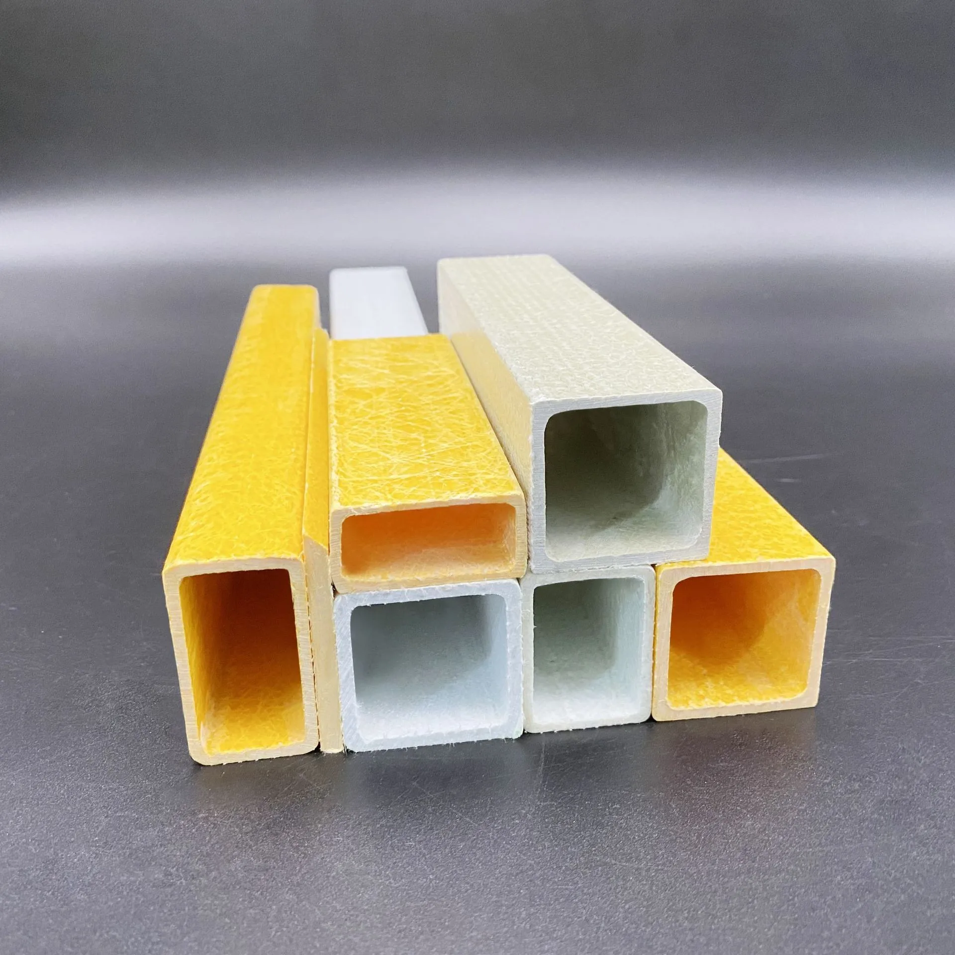 Fiberglass manufacturer FRP/GRP pultruded profiles fiber reinforced polymer square tube