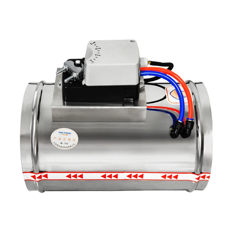 VAV variable air volume control electric butterfly valve