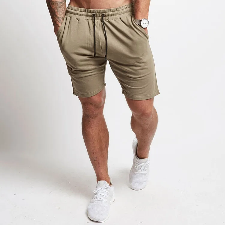 High Quality Nylon Spandex Breathable Man Gym Wear Shorts