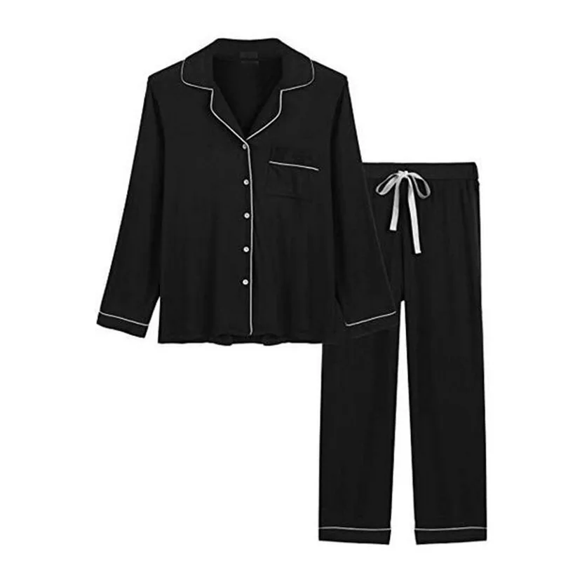 Wholesale Fashion Soft Cotton Woman Hemp Adult Pyjamas Women Sleepwear 2 Piece