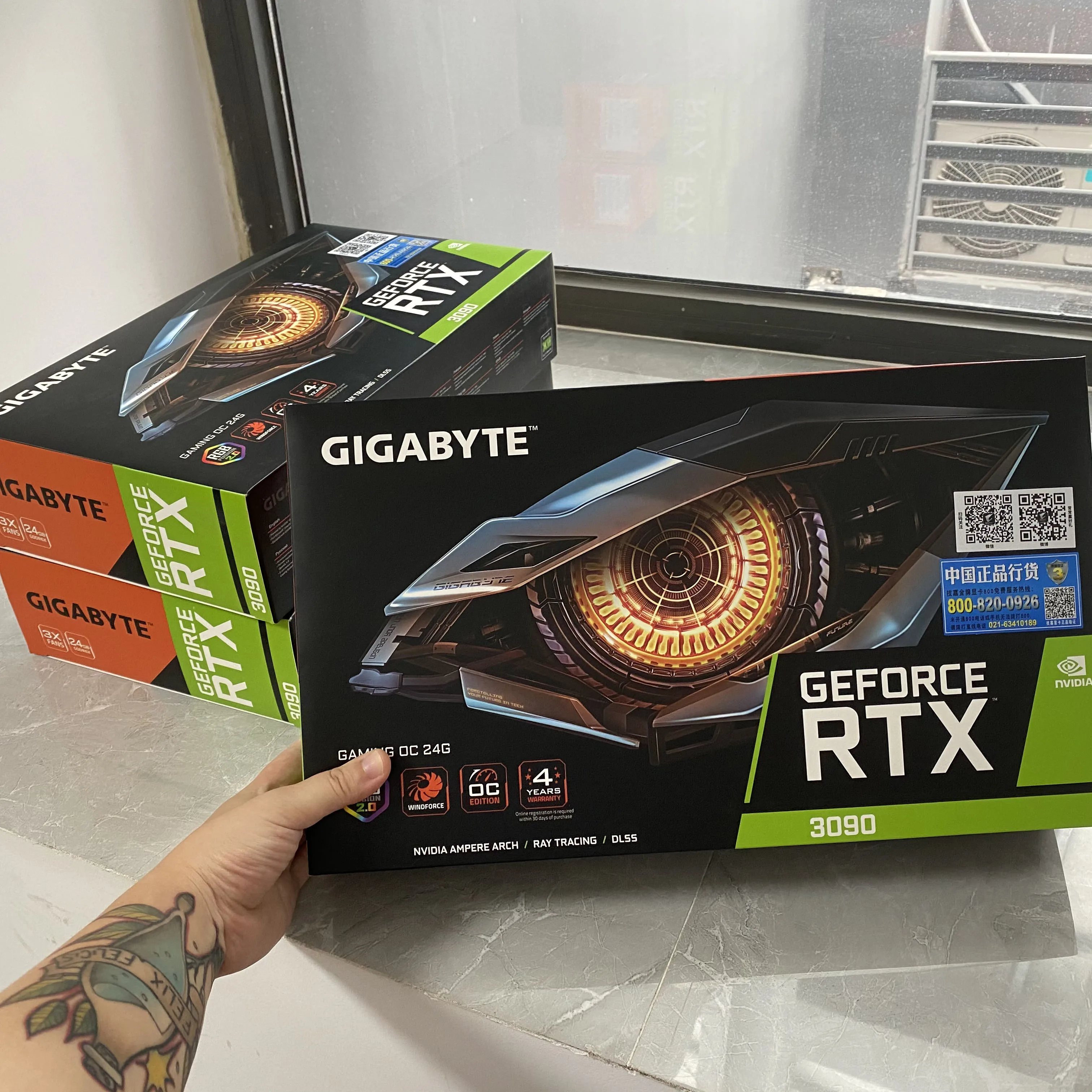 Hot  nvidia geforce rtx 3090  Graphics Card GDDR6X 384bit  24g Dedecated Graphics Card 3090  Fast shipping home delivery