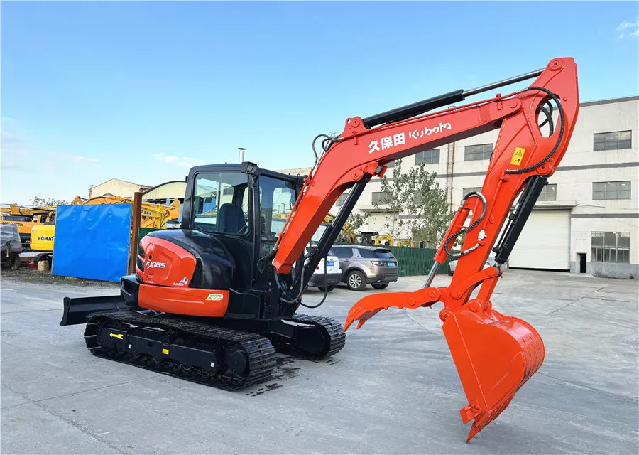 Used Mini Excavator Good Condition  Crawler Excavator Kubota 135 155 161 163 165 Full Type for Sale