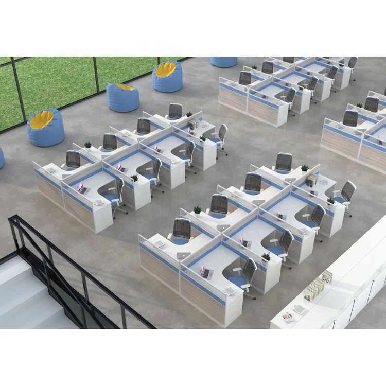 Commercial Furniture Pictures Of Modern Staff Office Cubices With Divider