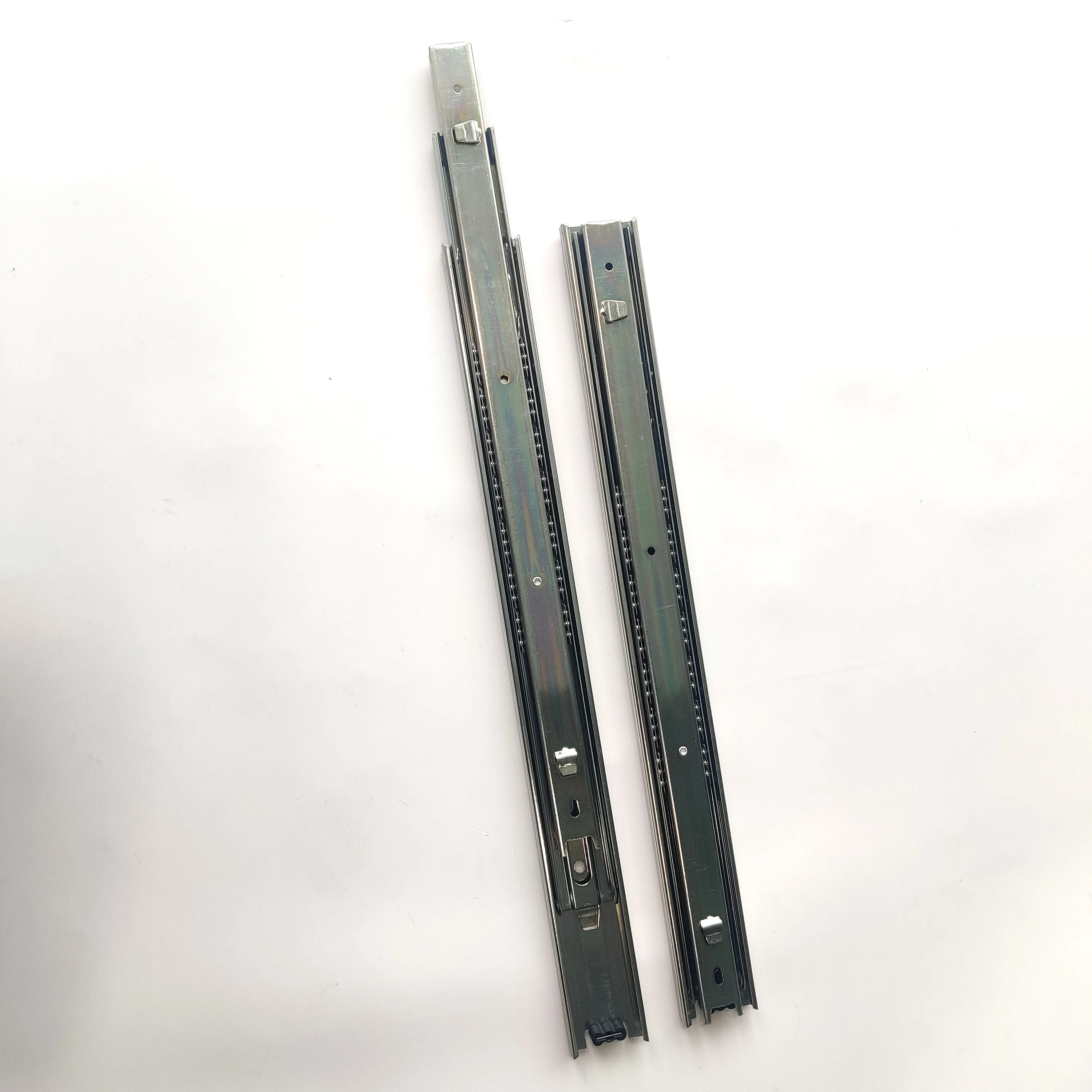 Soft Closing Push Open Full Extention Furniture Hardware Ball Bearing Telescopic Drawer Slide