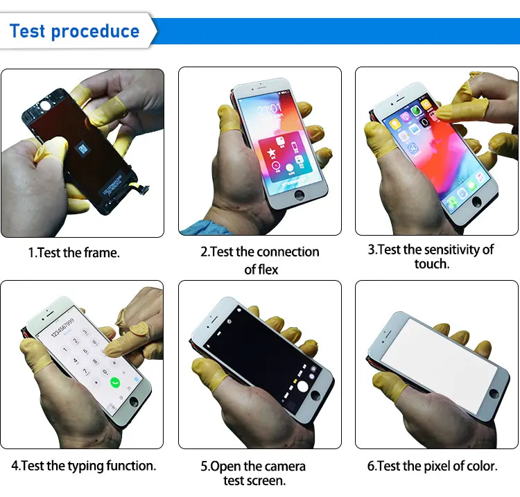 lcd touch screen monitor  for IPhone 7p