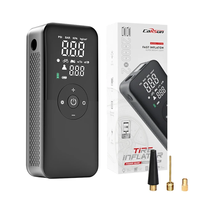 150PSI Smart Wireless Car Air Pump Cordless Portable Vehicle Tire Inflator Bicycle Electric Air Pump