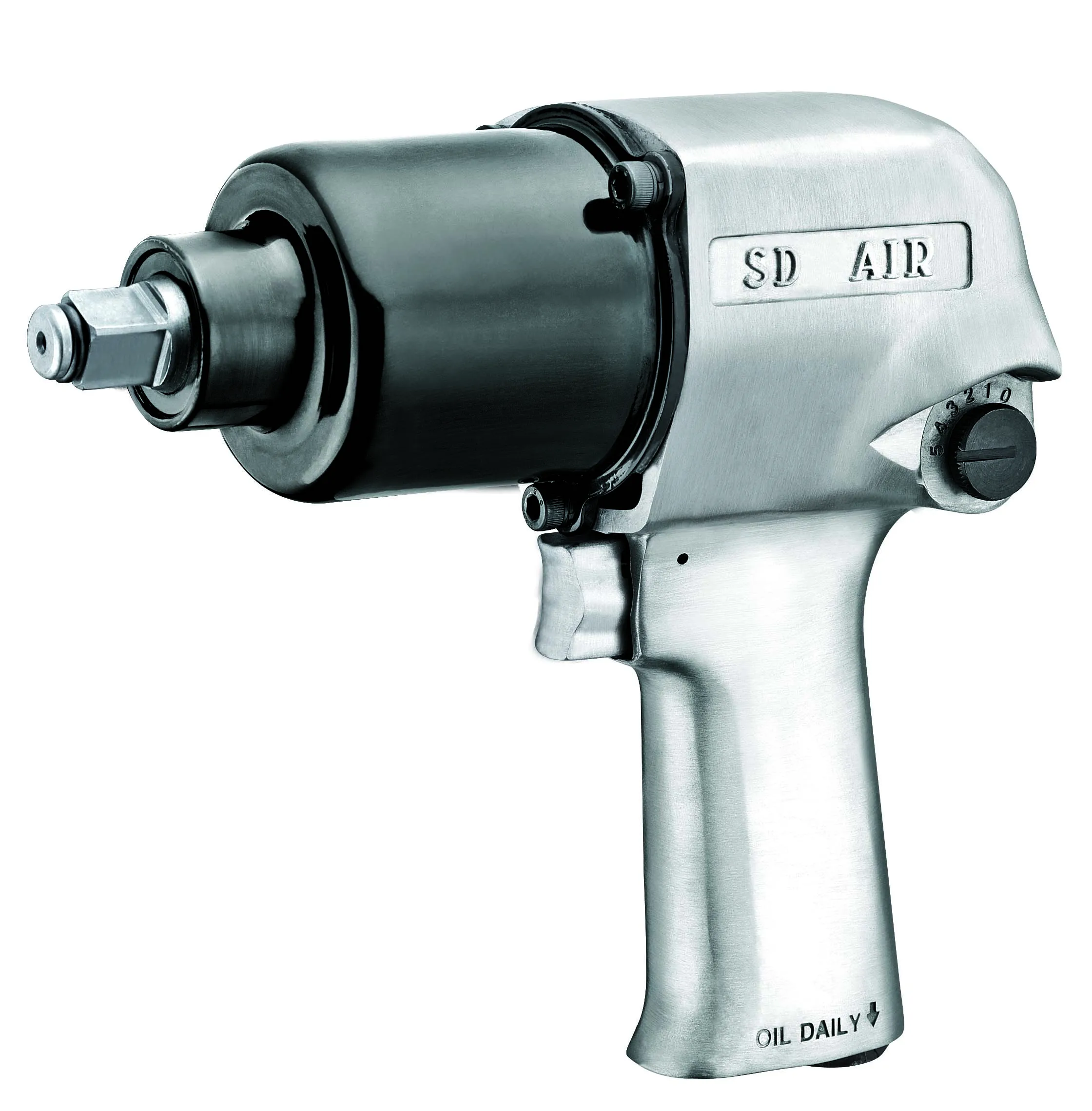 1/2 Pneumatic impact Wrench air gun with twin dog clutch 850nm