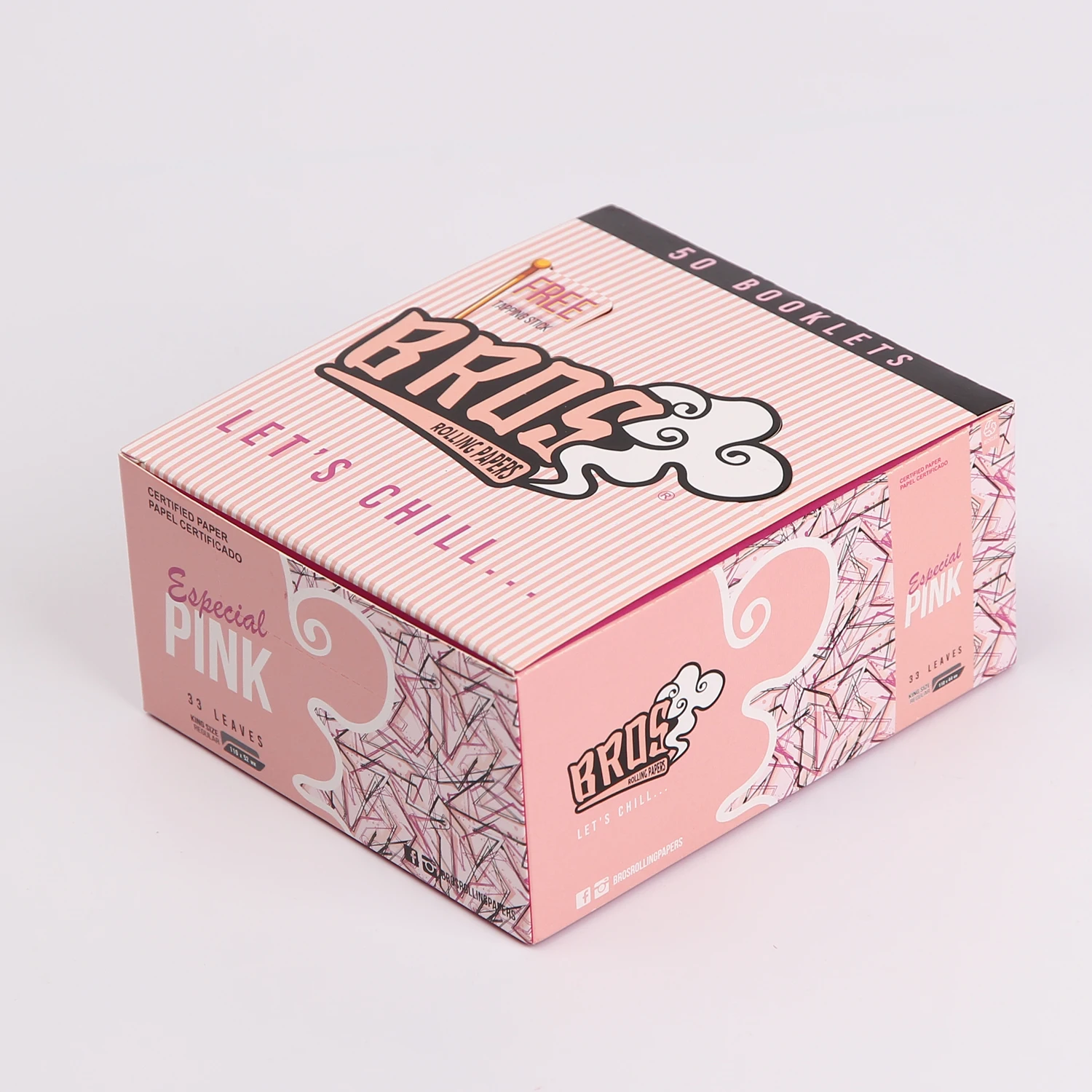  Custom Pink King Size Smoking Accessories Rolling
