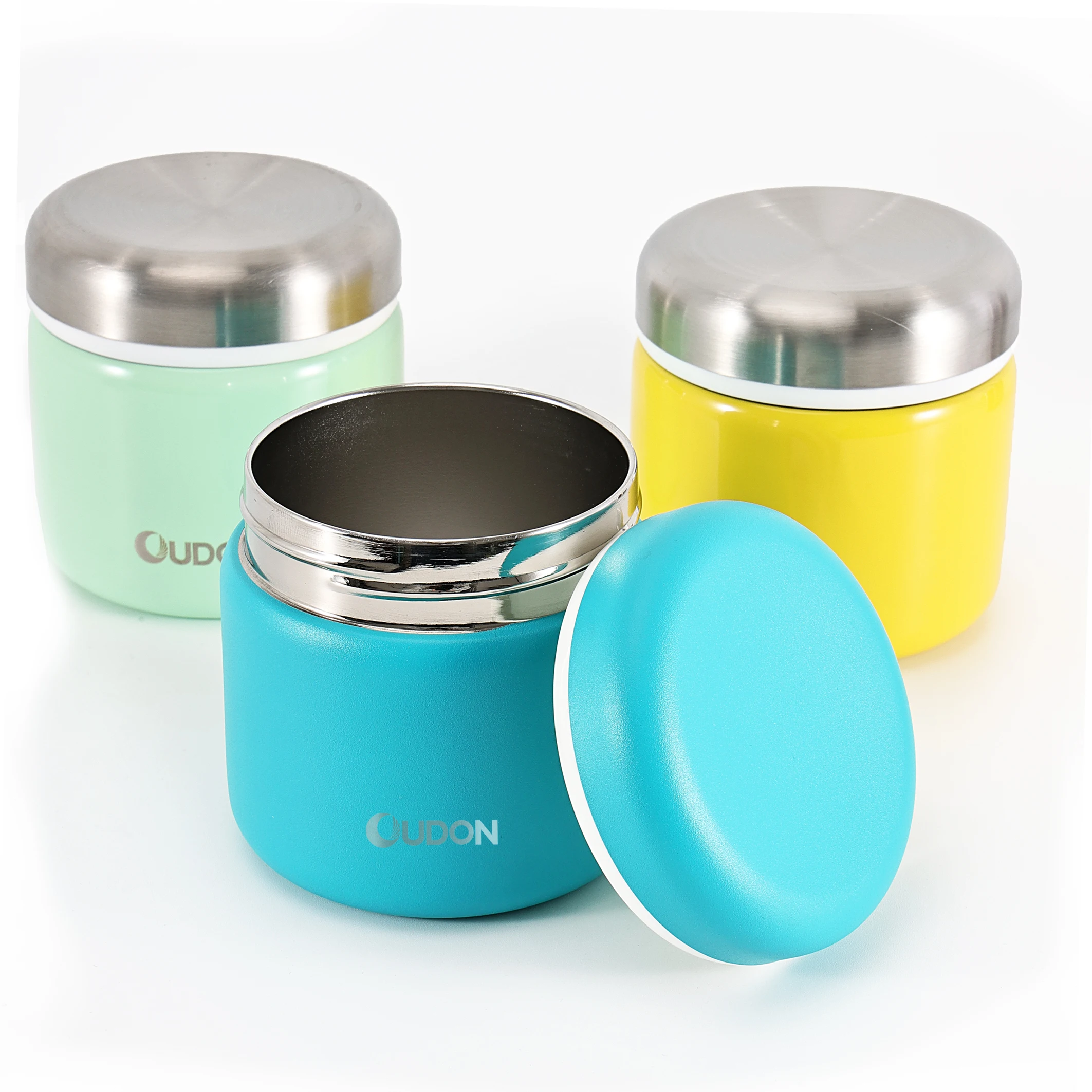 Eco-friendly 270ml Easy To Carry Vacuum Insulated Food Container Stainless Steel Food Flask