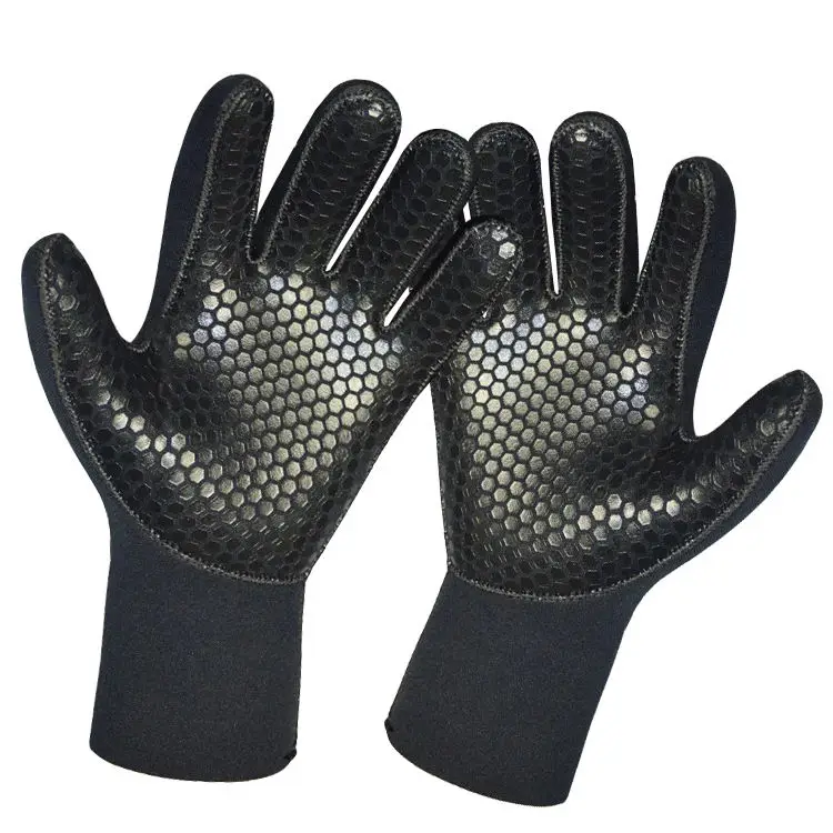 Men Neoprene Swimming Snorkeling Gloves Non Slip Warm Diving Winter Swim Gloves Waterproof Swimming Diving Mittens