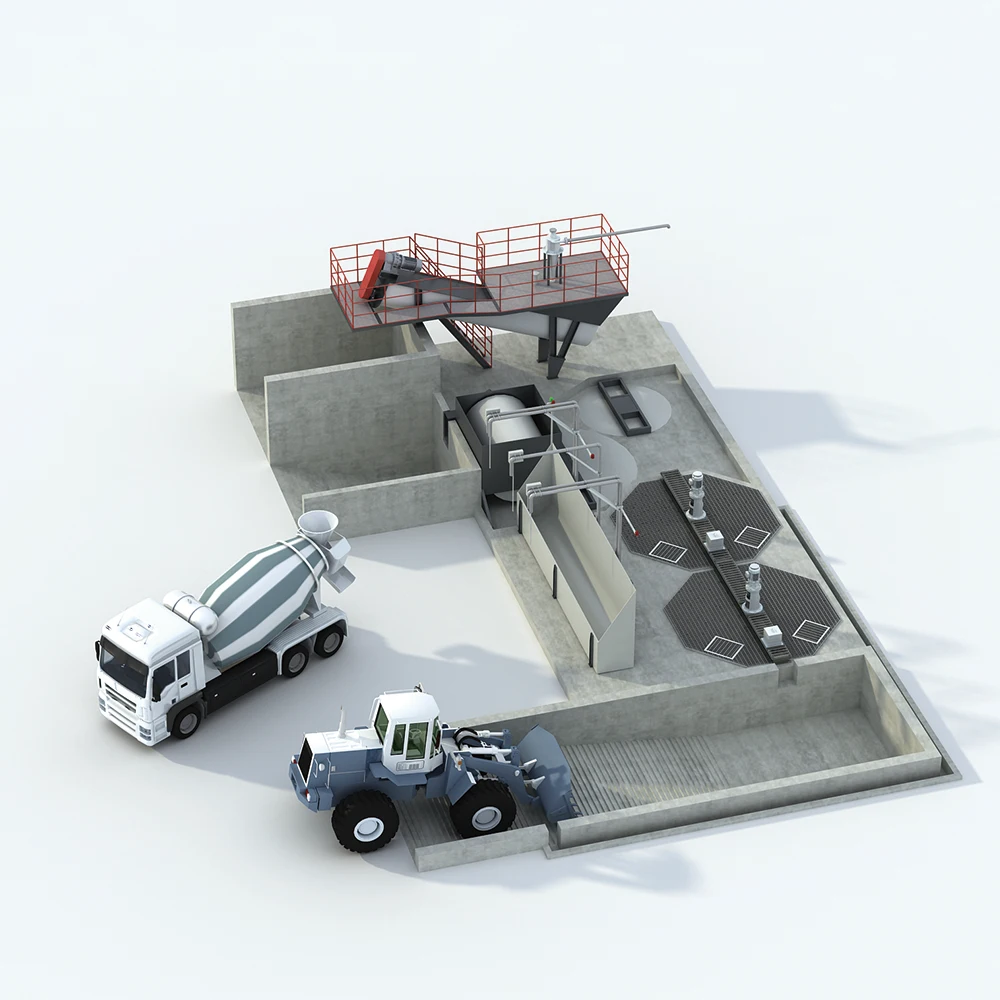 High Quality Concrete Batching Plant With Cement Silo Price