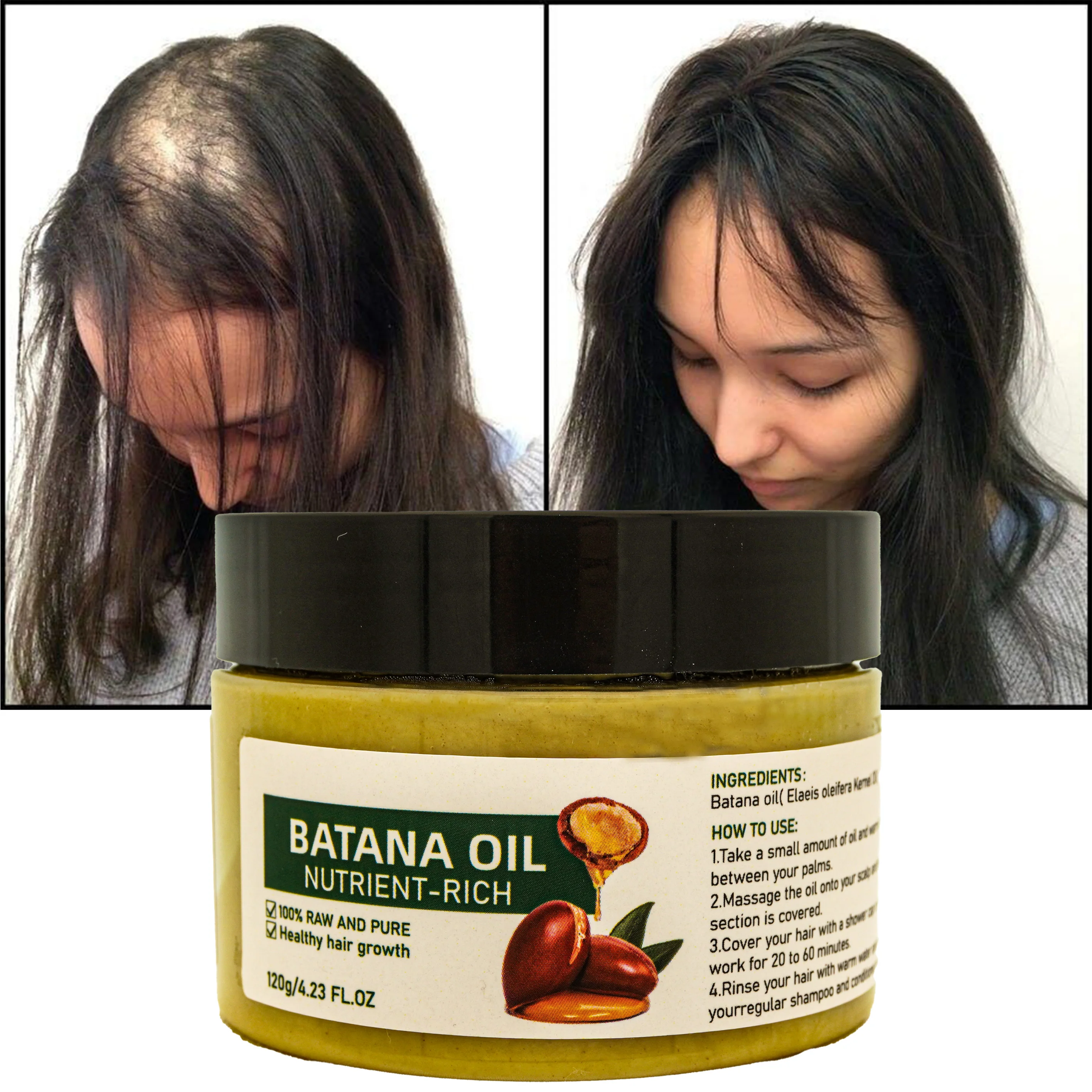 Private Label Vegan Rosemary Oil Hair Serum Moisturizing and Nourishing Hair Care for Anti-Hair Loss and Growth