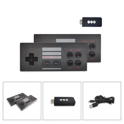 Updated U-BOX 4K 818 to 1551 Games USB Console Game Stick Video Game Console 8 Bit Mini Retro Controller HD Output Dual Player