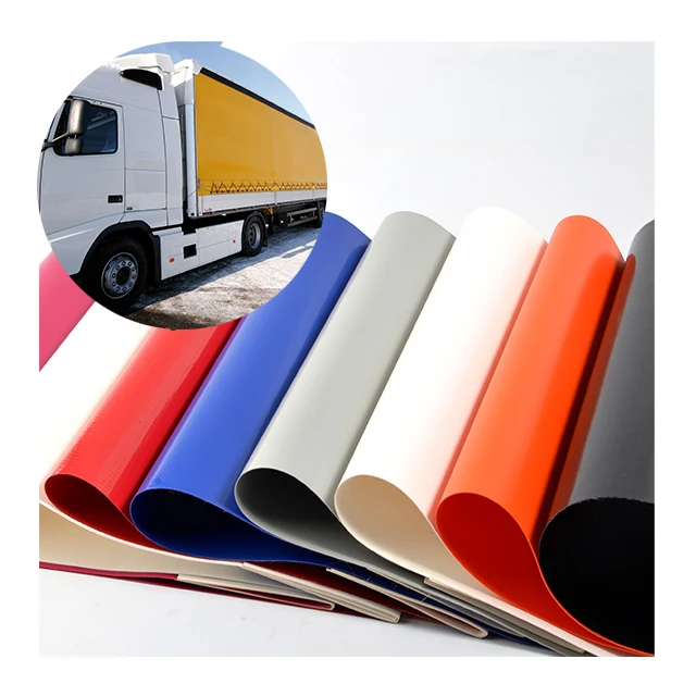 680gsm  factory price  durable PVC Laminated  tarpaulin rolls  for tents covers bags