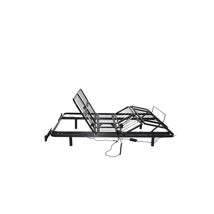 2020 Popular Mechanical Beds Power Base Queen King Adjustable Bed With Mattress For Sale