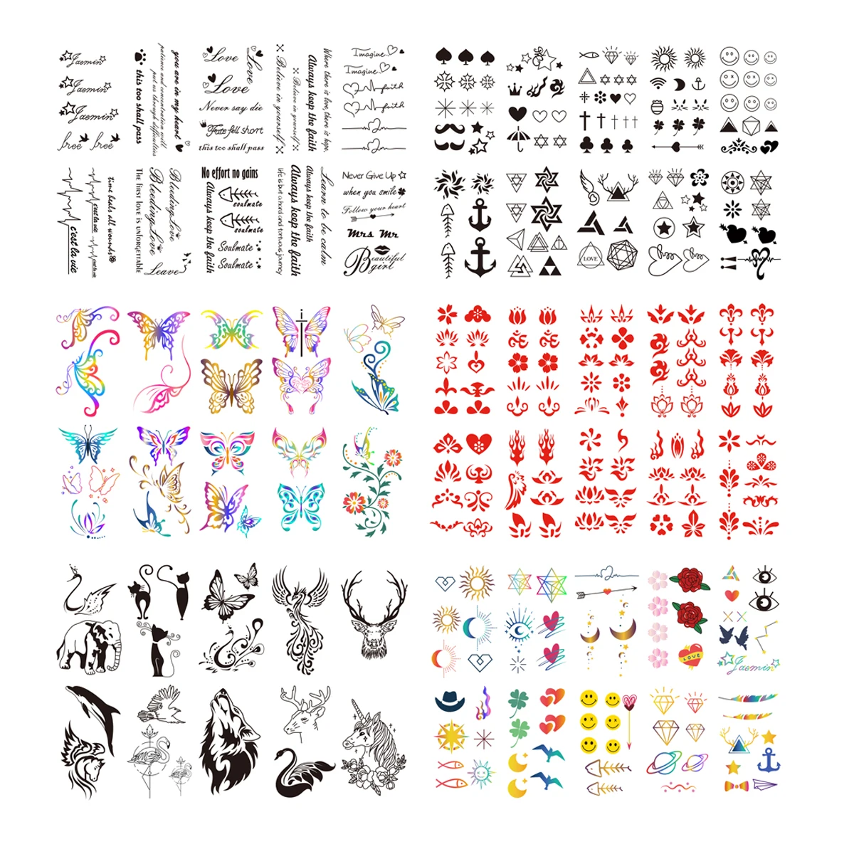 water transfer temporary tattoo sticker paper make and print body temporary tattoo