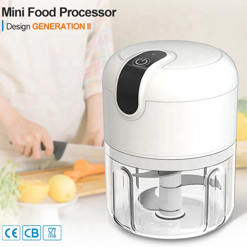 Портативный мини-слайсер для чеснока с USB-зарядкой