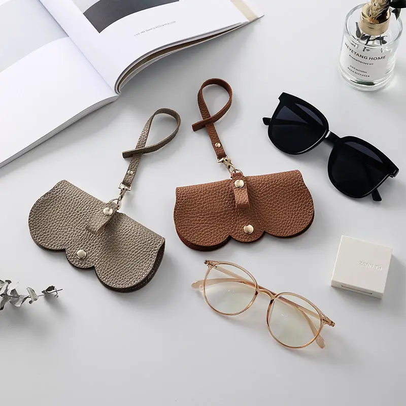 New sunglasses bag portable glasses box sunglasses cases cute glasses female contracted glasses bag
