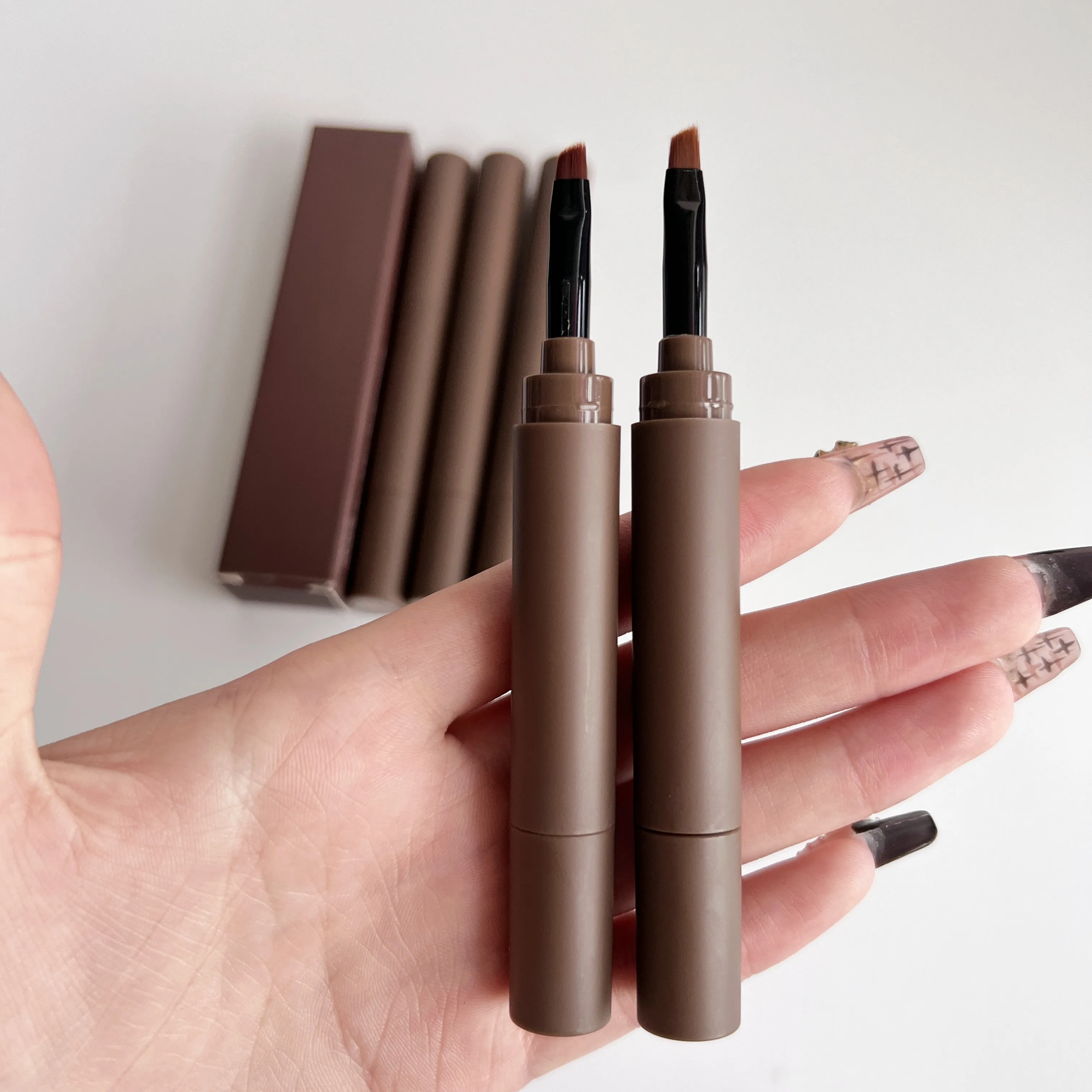 Smooth 3D natural root clear waterproof sweat proof eyeliner gel eyebrow gel no logo