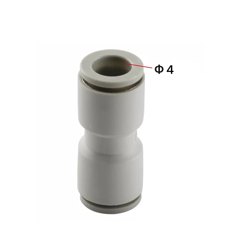 D4/6/8/10/12/14/16 PU/Copper/Stainless Steel Hose Coupling for High-Pressure Hose, Gas Pipe