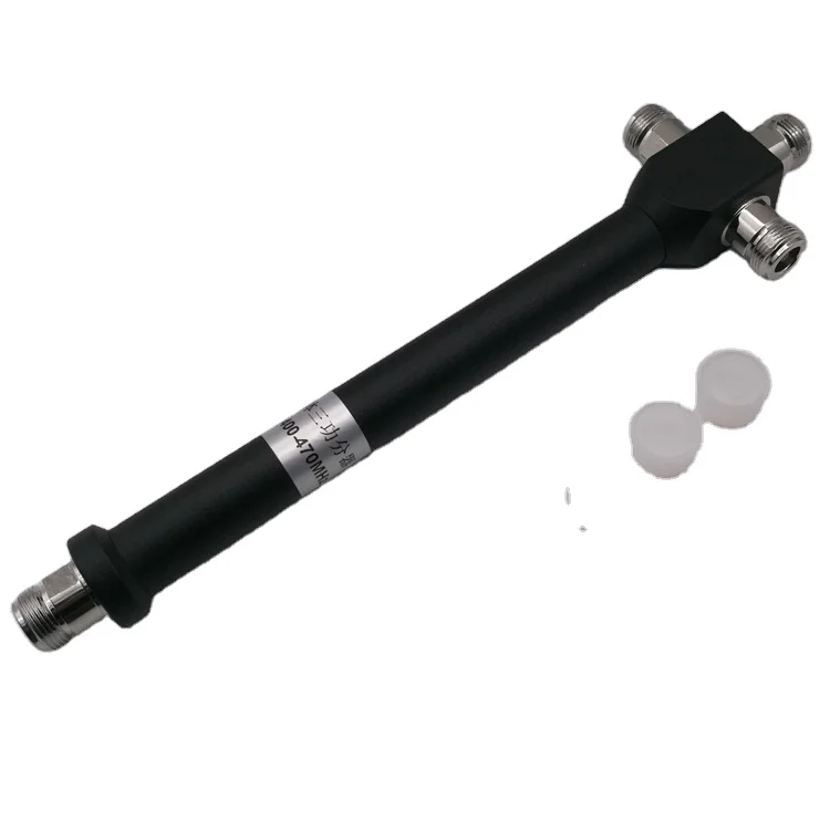 RFTYT Black 2 way 3 way 400-470MHz Round RF cavity RF power splitter divider