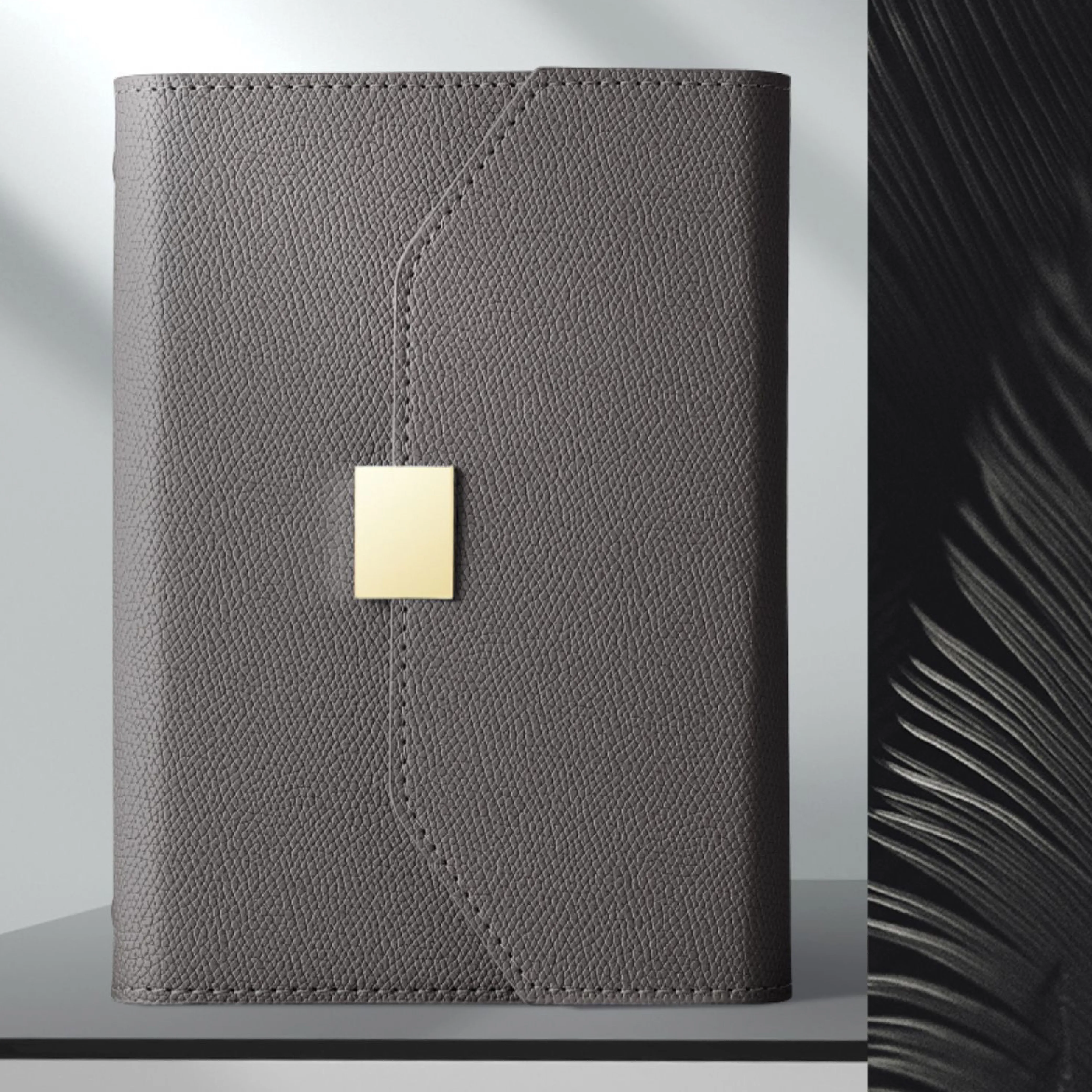 A5 hardcover notebook Business Corporate Gift custom logo Exquisite gift Journal spiral ring binder planner pu leather cover dia