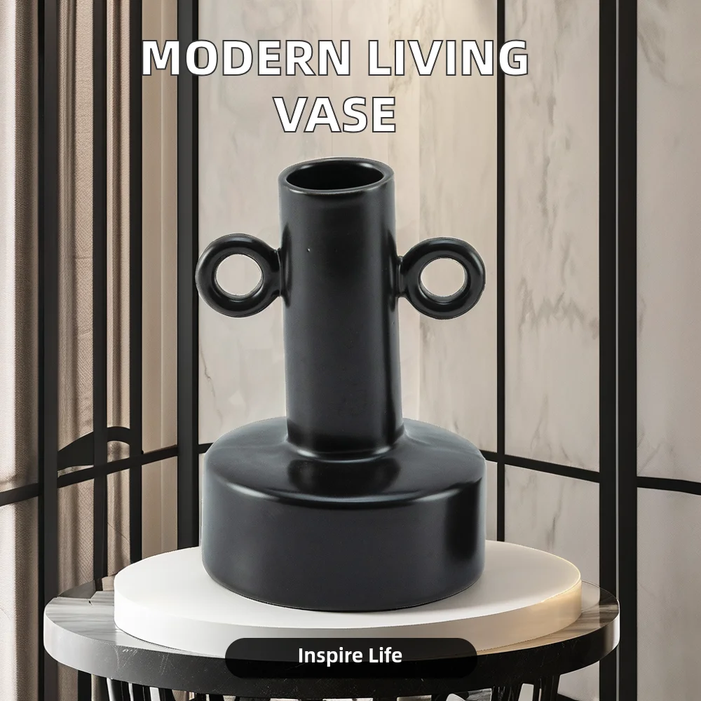 Wholesale modern hot sale 7' tall white Holds Water Compote Flower ceramic Pot bowl vase for wedding home decoration