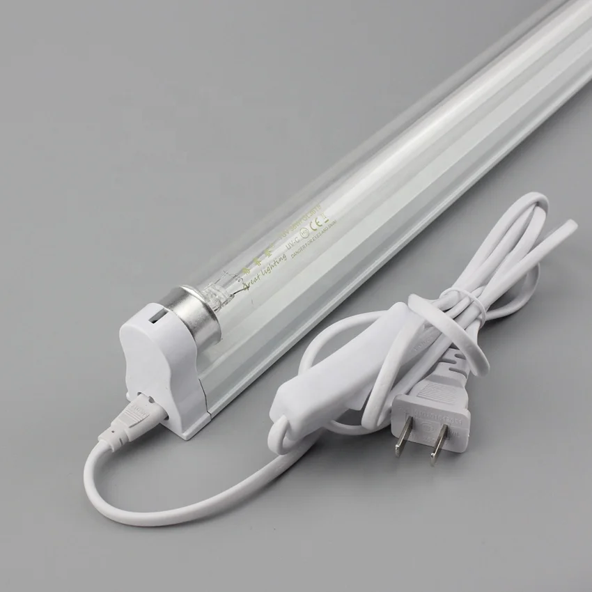 EU/UK/US standard 220V/110V 12V T5 T8 UVC Lamp Ultraviolet UV Germicidal Sterilizer 36W UVC germicidal Tube Light