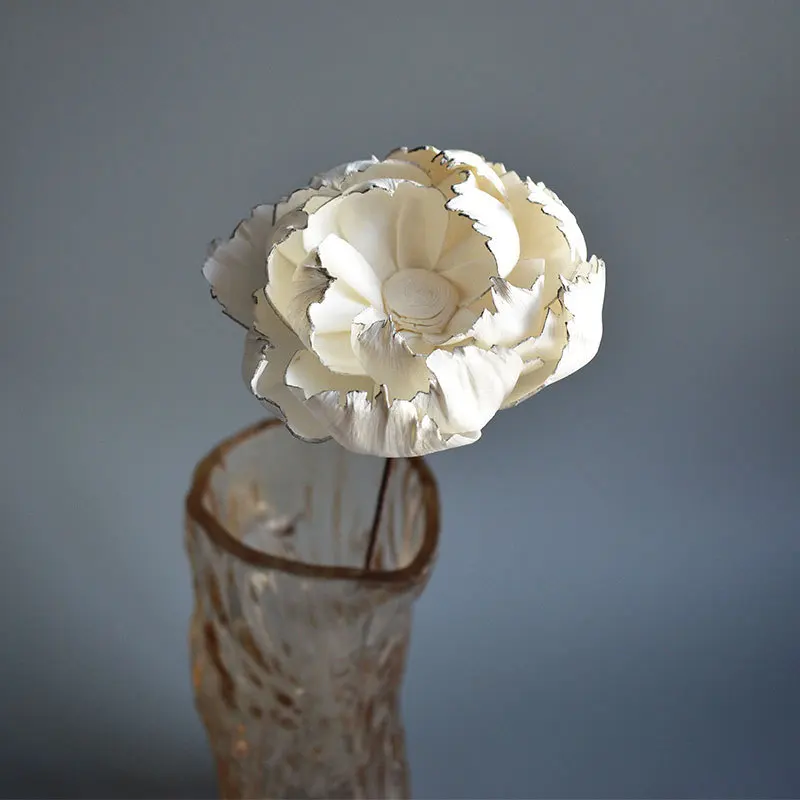Sora flower peony 6cm no fire aromatherapy diffused flower cane aromatherapy dried flower factory direct sales