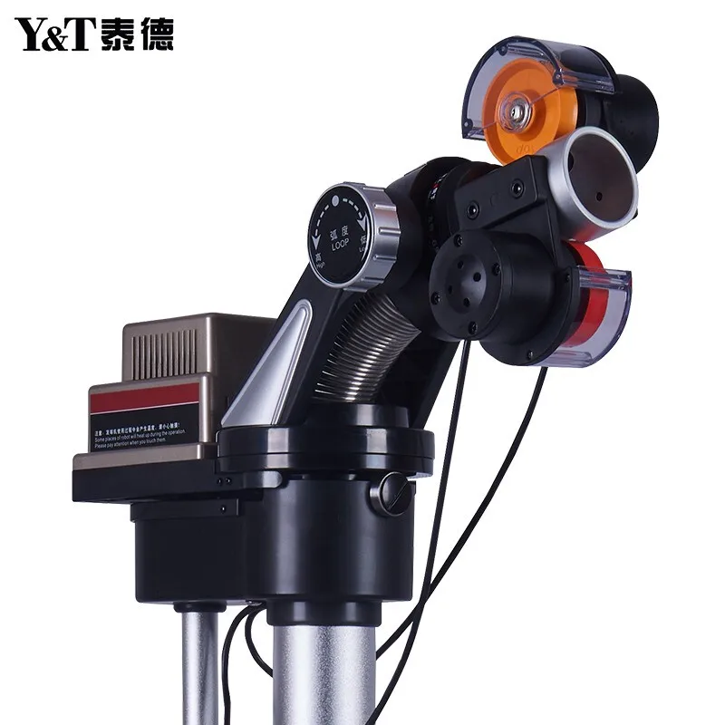 Y&T V989 high level ping pong machine Smart serve auto-recycle table tennis robot