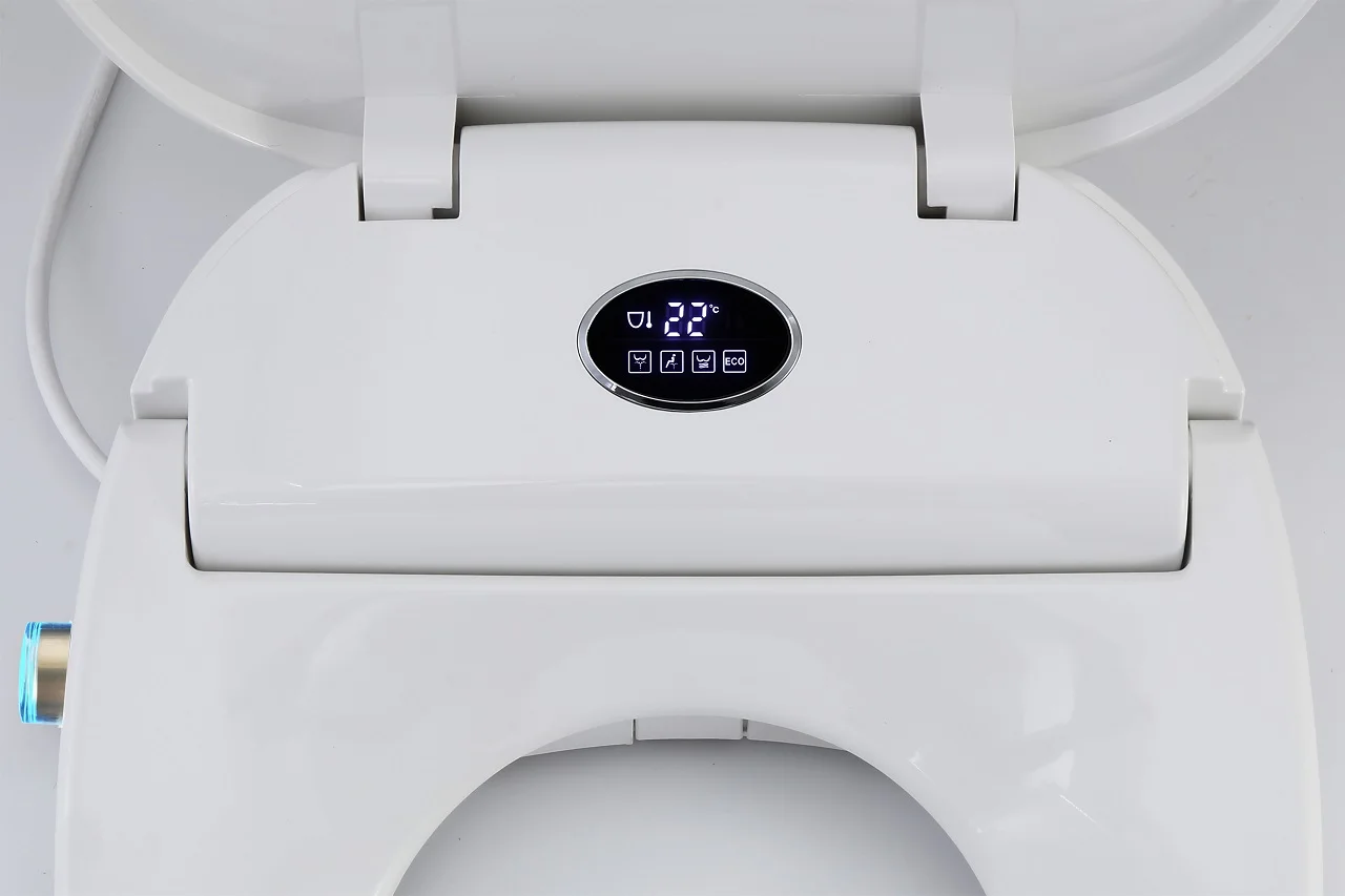 Innovative Design Self Cleaning Smart Toilet Lid Bathroom Spray Perfume Fragrant Smart Toilet Seat