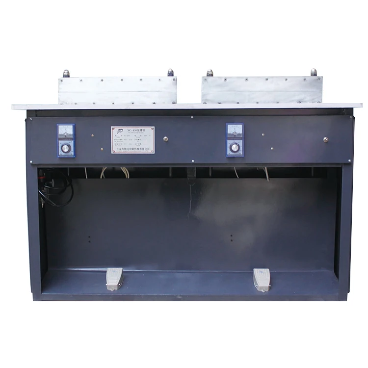 Stable performance double Station Model Pressure flattening Book making machine for hardcover book