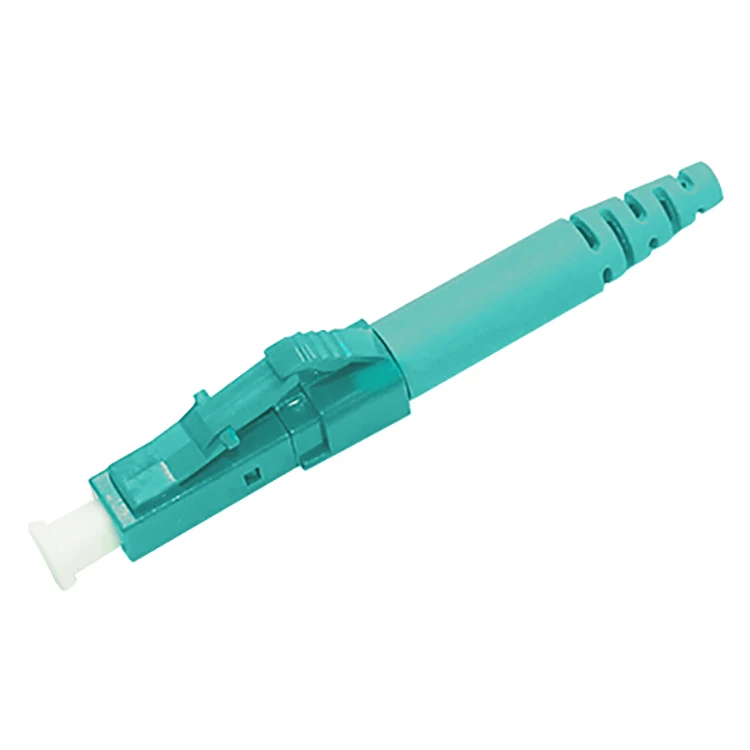 LK Telecommunication fiber optic equipment FTTH fiber patch cord connector parts 1.2mm simplex LC fiber optic connector