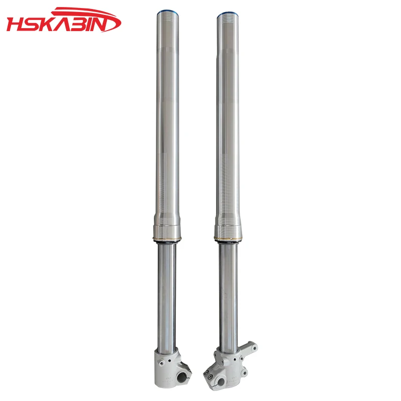 Off-road Motorcycle Double Adjustable Front Shock Absorber Aluminum Alloy With Guard Plate  accessories for motorcycles pit bike